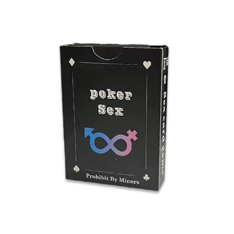 54 Pcs Sex Positions Poker Role Play Adult Couples Bedroom Game Instructions Couples Flirting Sex Cards Sex Toys for Couples